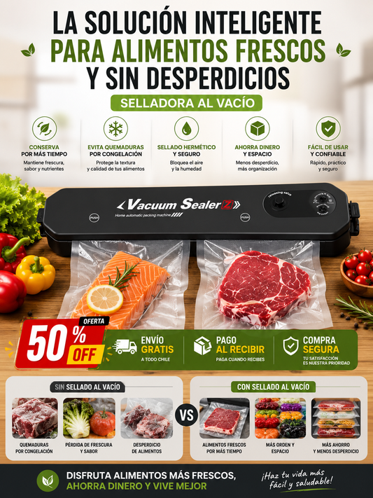 Selladora al vacío