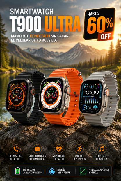 Reloj Inteligente Smartwatch T900 Ultra