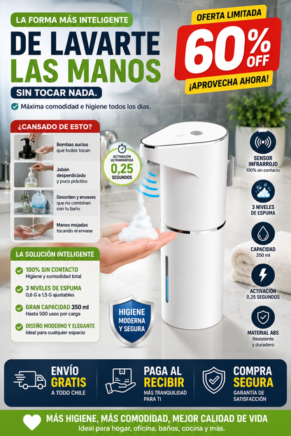 Dispensador Automático de Jabón