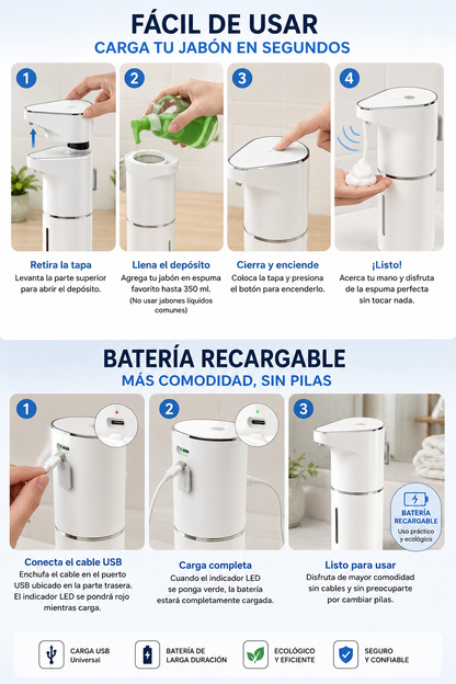 Dispensador Automático de Jabón